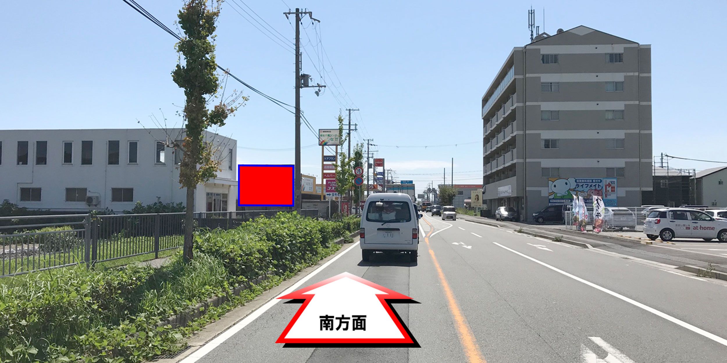 15015-1　姫路市継　継北交差点南　（すき家東側）の現地写真