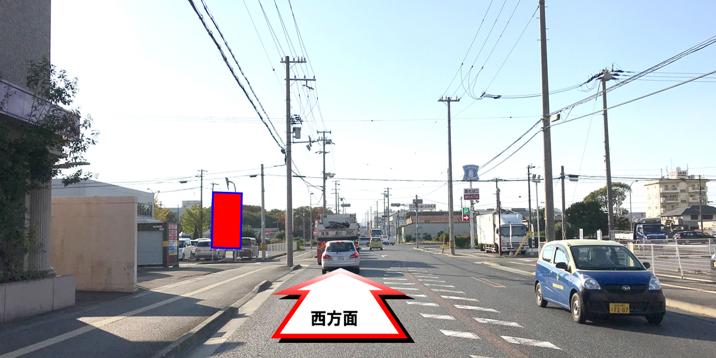 17020-2　姫路市広畑区鶴町　正門四交差点東側の現地写真
