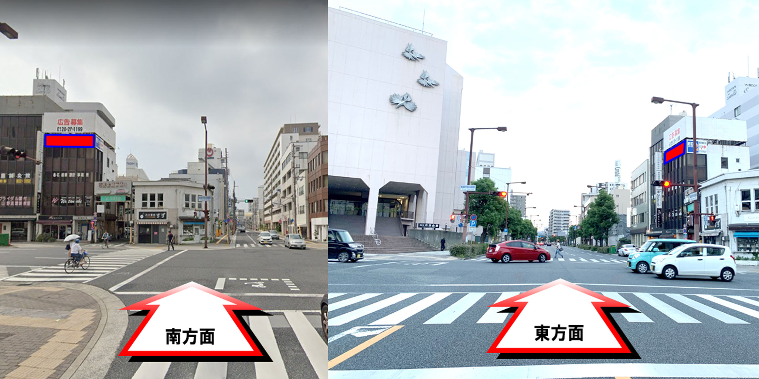 18015-2　姫路市元塩町　ビル北壁面の現地写真